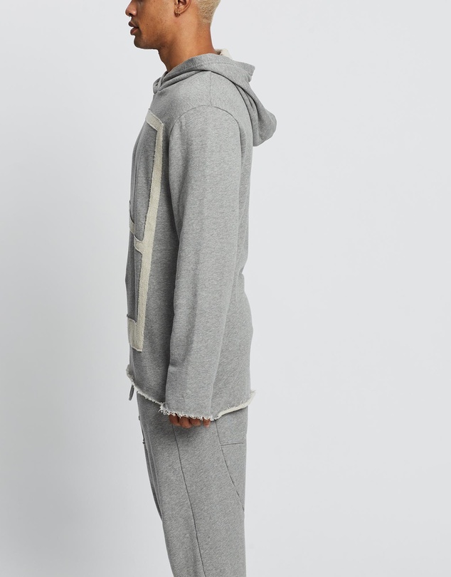 Surrounded By Ghosts - The Aragonite Logo French Terry Tail Hoodie