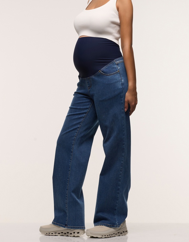 Soon Maternity - Straight Leg Overbelly Jeans