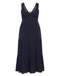 City Chic - Belle Trim Cotton Dress