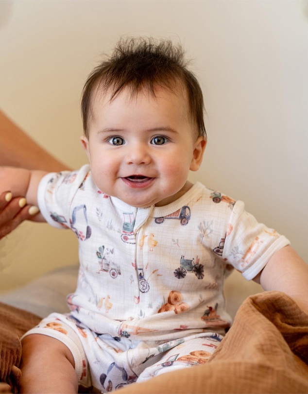 Bebe by Minihaha - Clayton SS Zipsuit - Babies