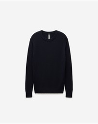 Calibre - Slim Merino Wool Rib Sweater Navy