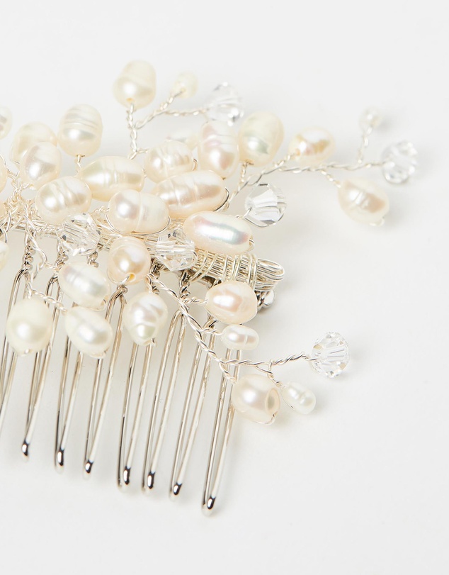 Ivory Knot - Benita Hair Comb