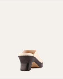 Jo Mercer - Palm Mid Heel Sandals