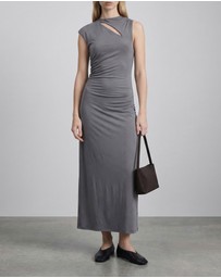 FRIEND of AUDREY - The Ruched Jersey Dress