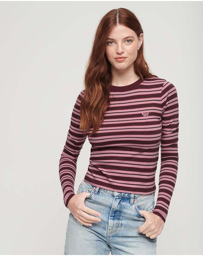 Lilac Pink Stripe