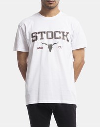 Stock & Co. - Bullhorn Varsity Tee