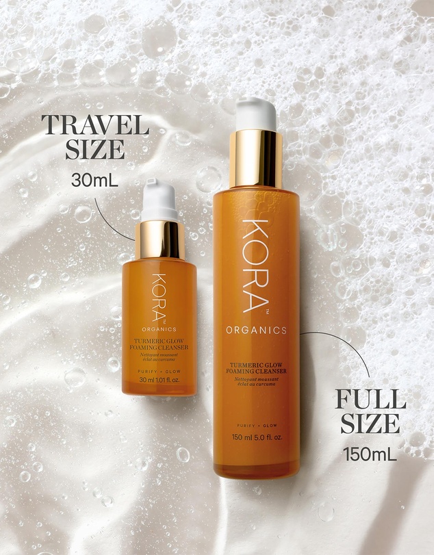 KORA Organics - Turmeric Glow Foaming Cleanser