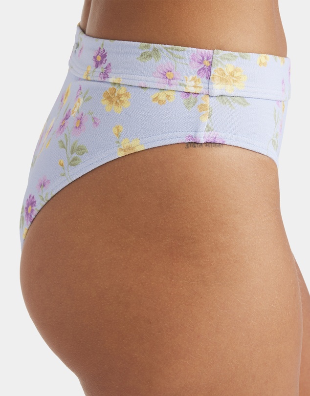 Roxy - Womens Wildflower Mid Bikini Bottom