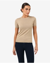 Forcast - Catherine Short Sleeve Knit
