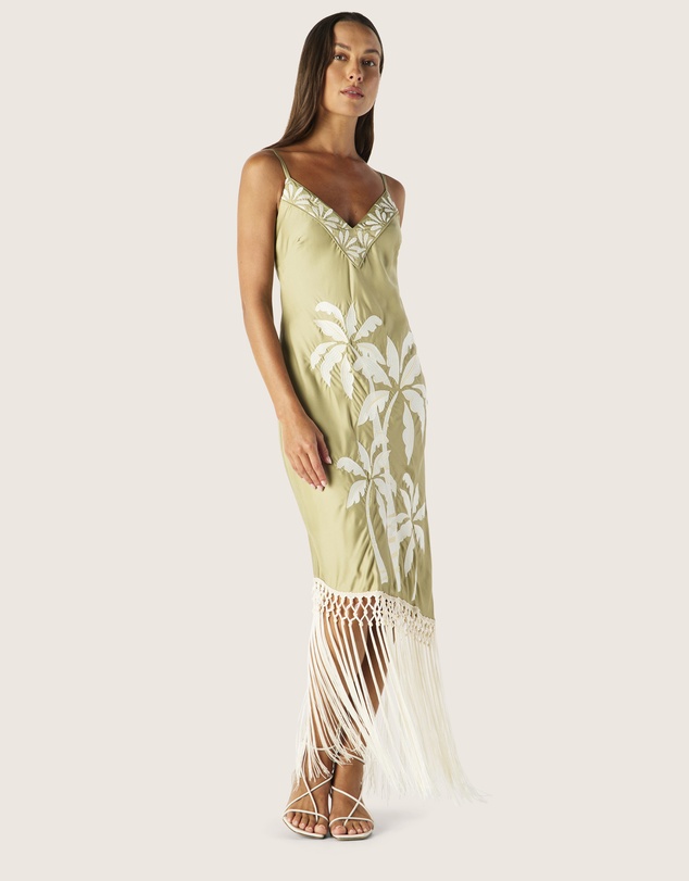 MOS The Label - Kala Embroidery Strappy Dress