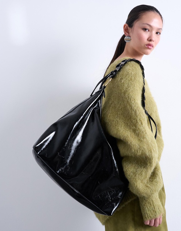TOPSHOP - Tatum Whipstitch Tote Bag