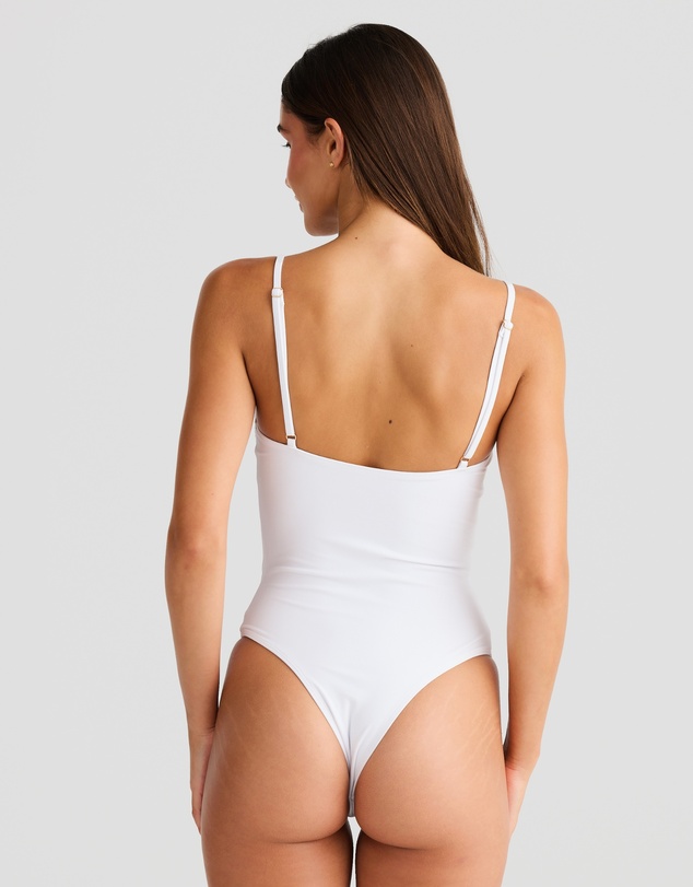 Vacay Swimwear - Paros One Piece White