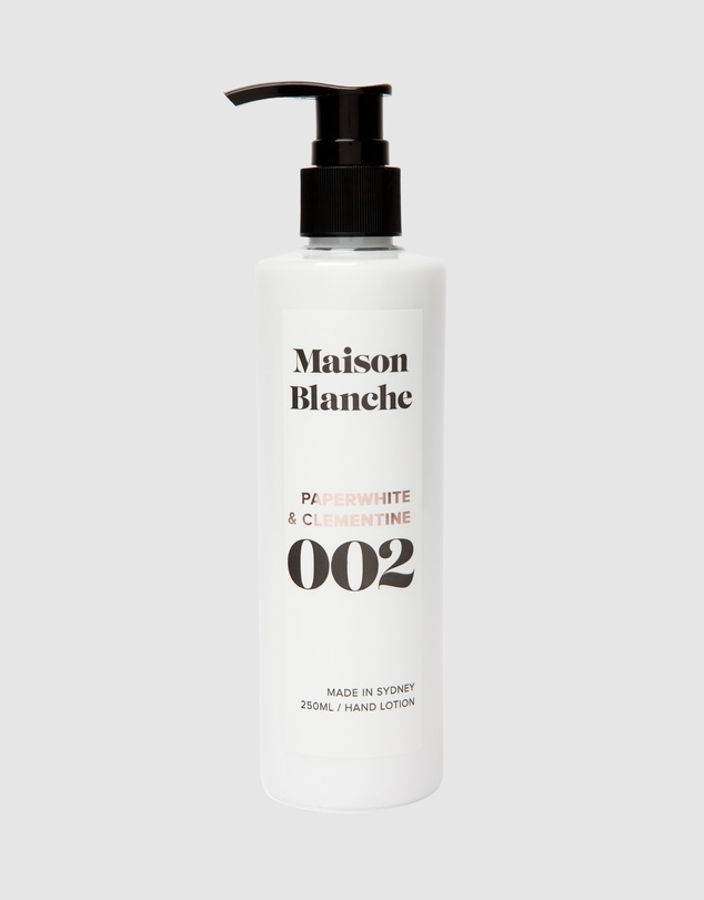 Maison Blanche - 002 Paperwhite & Clementine - Hand Lotion
