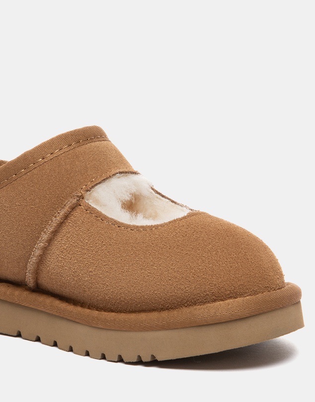 EVERAU - Australian Shepherd Ugg Carmella Kids Cow Suede Upper House Shoes