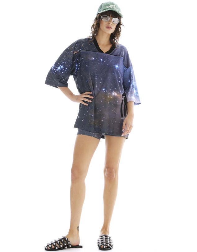 THE TALES - Recycled Celestial Football Jersey