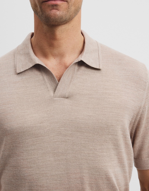 Country Road - Australian Merino Short Sleeve Trophy Knit Polo
