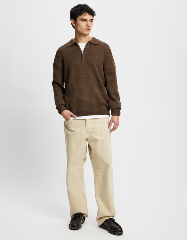 Rhythm - Quarter Zip Knit