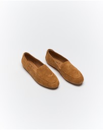 Walnut Melbourne - Drew Leather Loafer