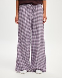 Cotton On Body - Cloud Soft Flannel Wide Leg Pant