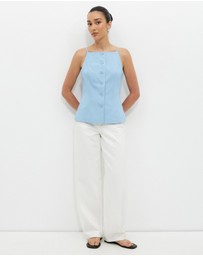Calli - Harp Button Through Vest