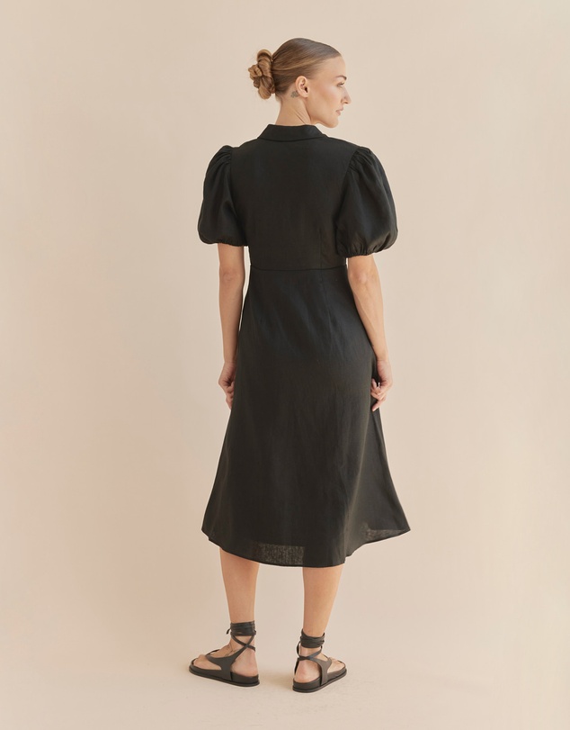 Amelius - Julius Linen Midi Dress