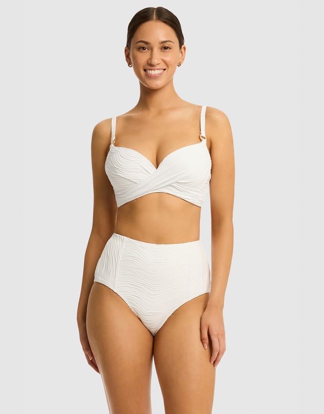 Sea Level Australia - De Soleil Cross Front Moulded Underwire Bra