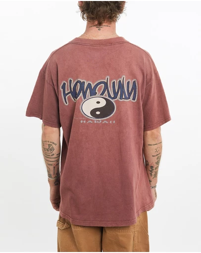 Vintage by The Real Deal - Pre Loved - Vintage 90s Honolulu Hawaii Surf Tee