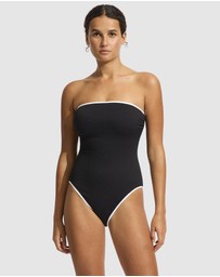 Seafolly - Beach Bound DD Bandeau One Piece