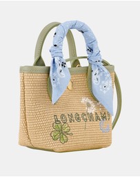 Longchamp - Le Panier Pliage Envol Canvas Basket Bag - XS