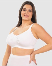 B Free Intimate Apparel - Wire-free Full Bust Bamboo Bra (E-F-G-H) Cup