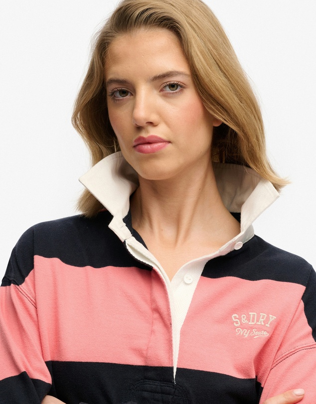Superdry - Heritage Stripe Rugby Top
