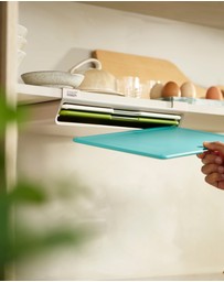 Joseph Joseph - Folio™ Slim Large 3-piece Under-Shelf Chopping Board Set