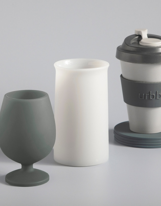 porter green - stemm | silicone unbreakable wine glasses
