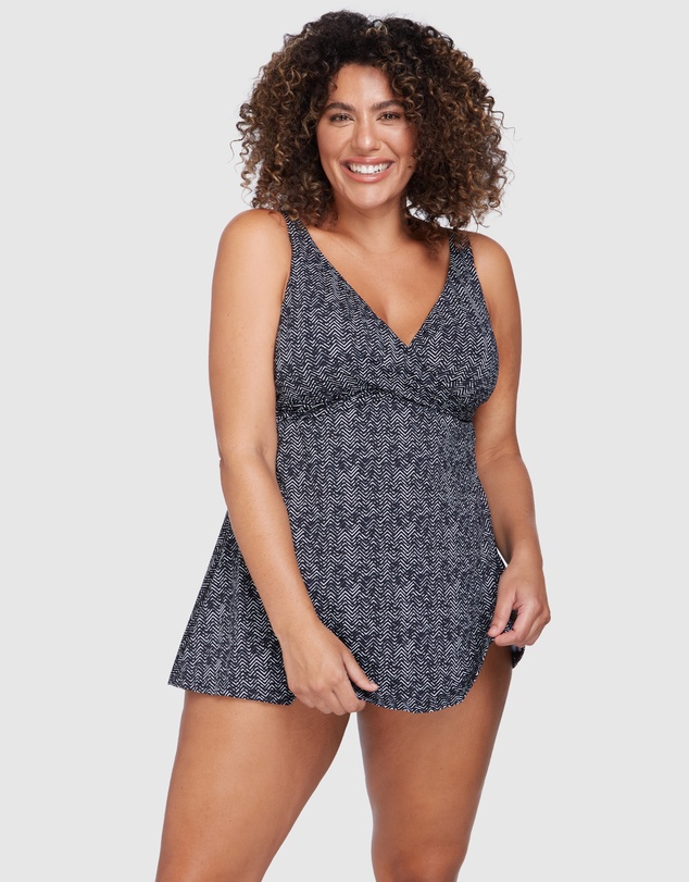Artesands - Zig Zag Delacroix Multi Cup Swim Dress