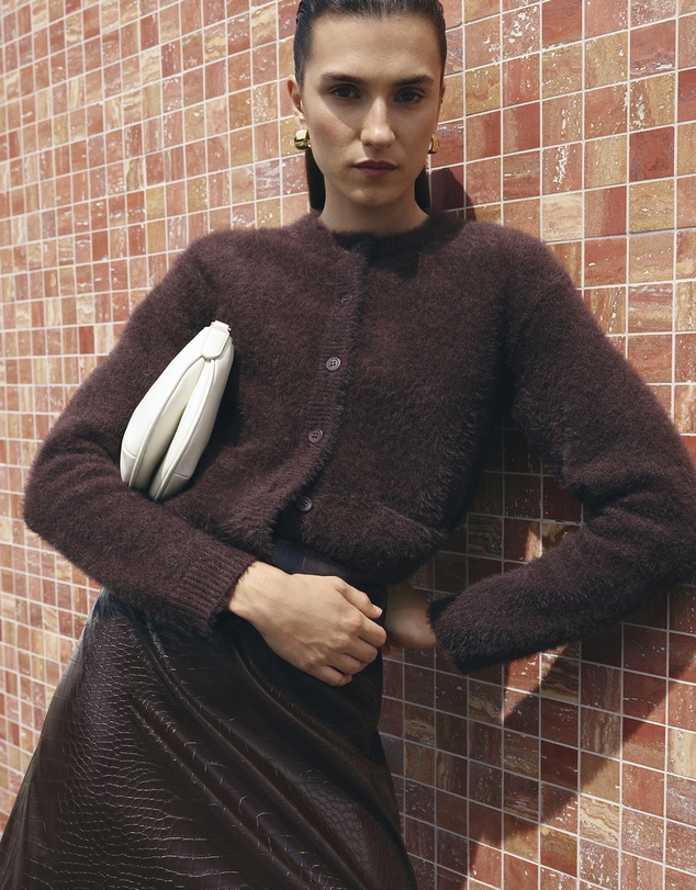 Country Road - Fluffy Knit Cardigan