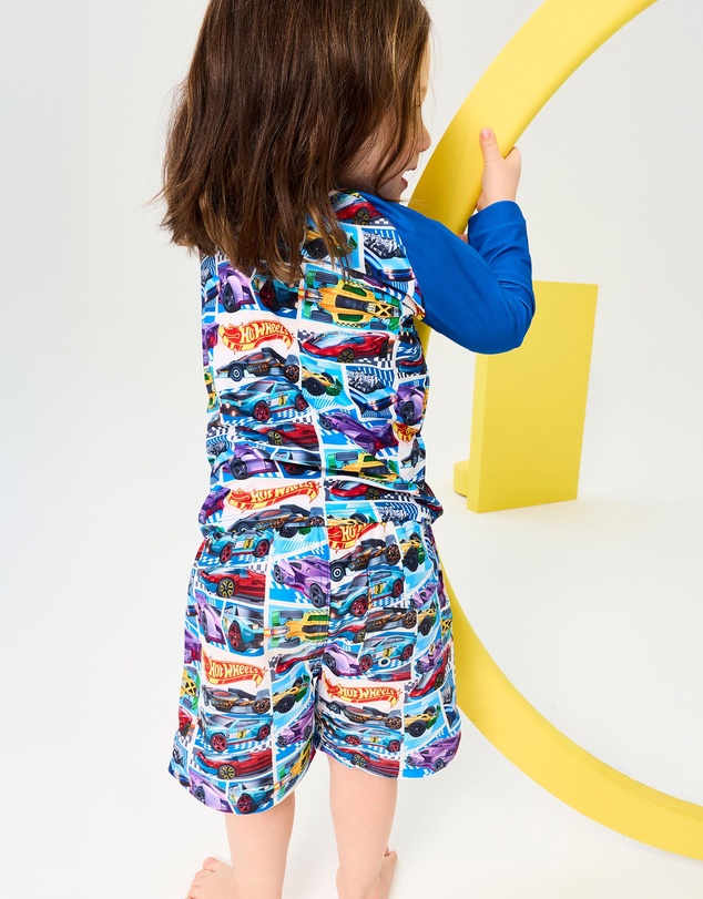 Rock Your Kid - Hot Wheels Comic Rashie Set - ICONIC EXCLUSIVE - Kids-Teens