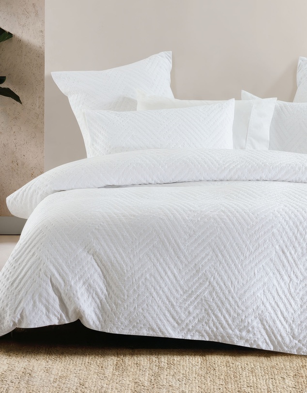 Bambury - Panama Jacquard Polycotton Quilt Cover Set