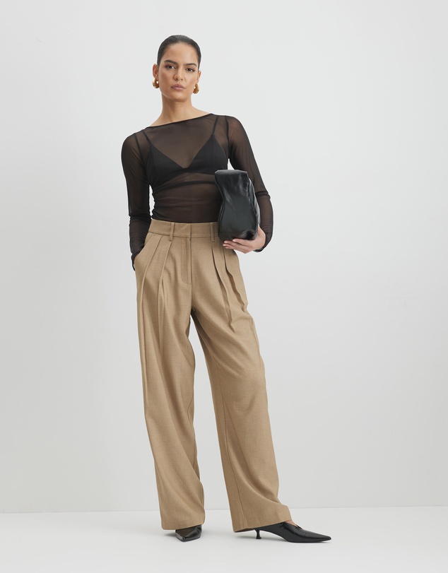 AERE - Celosia Mesh Top