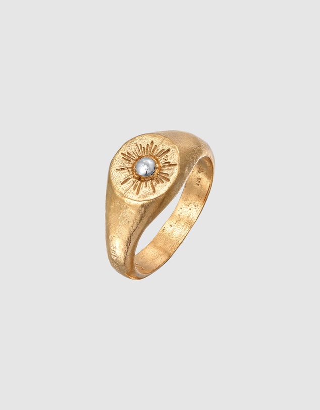 Haze & Glory - ICONIC EXCLUSIVE - Sun Lover Ring in Gold-Plated 925 Silver