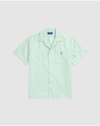 Polo Ralph Lauren - ICONIC EXCLUSIVE - Classic Fit Gingham Oxford Camp Shirt