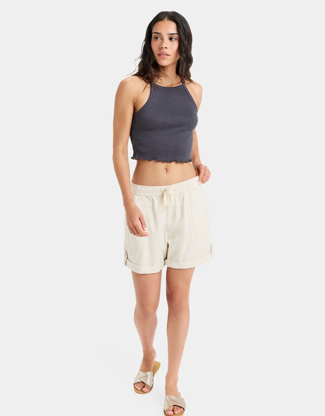 Roxy - Womens Sweetest Day Elastic Waist Shorts