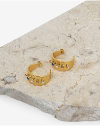 Forcast - Amaris Gold Hoop Earrings