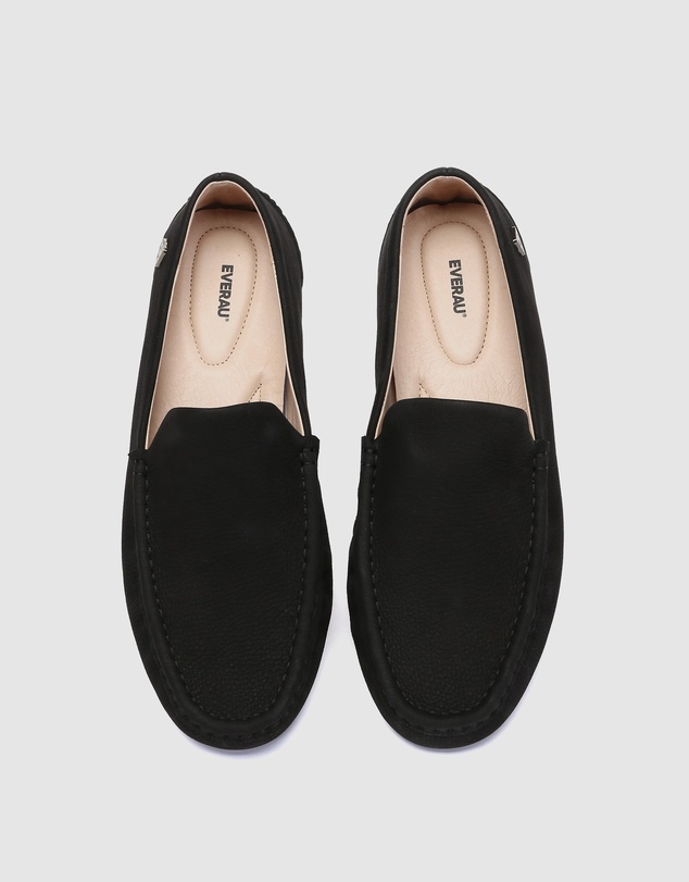EVERAU - EverAU Ugg Morris Men Cow Leather Upper Moccasins