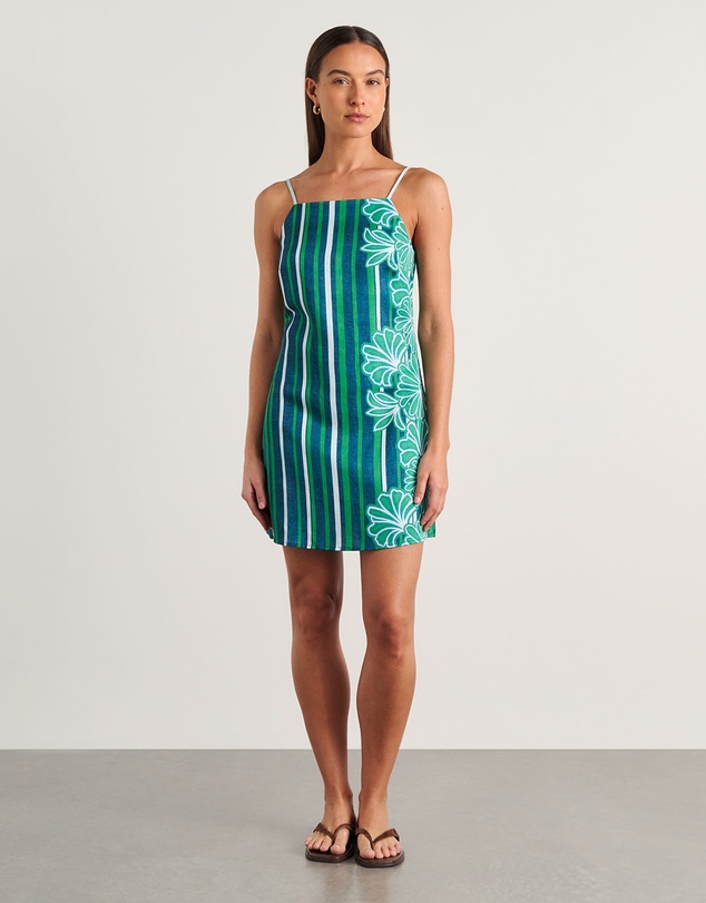 Jag - Flora Striped Dress