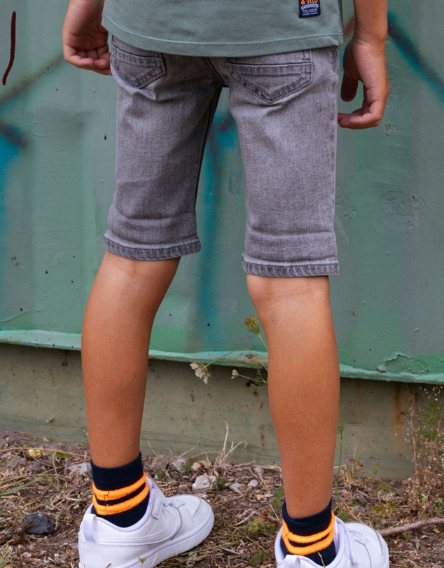 TYGO&vito - Quinn Slim Denim Shorts - Kids-Teens