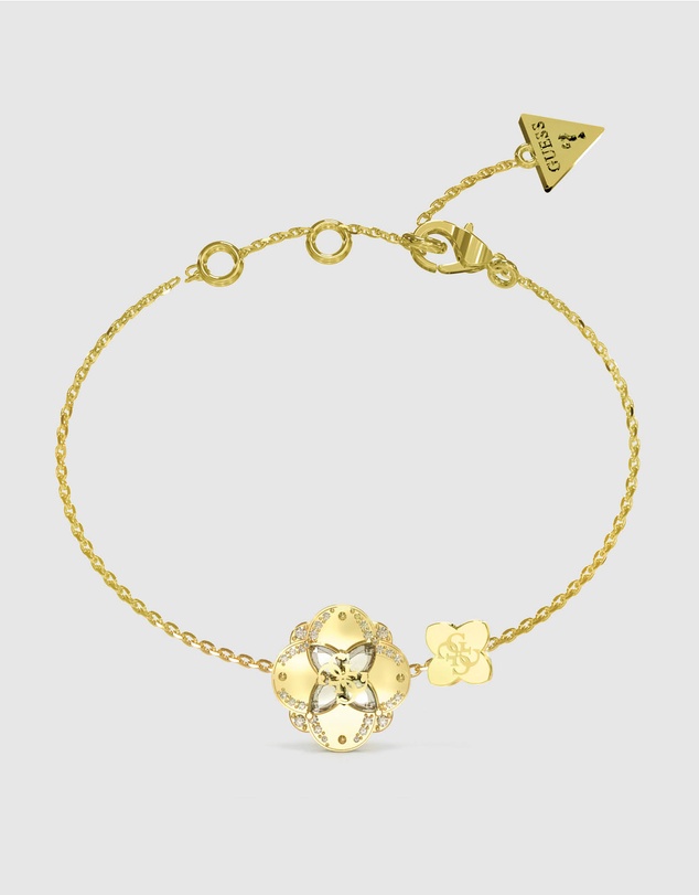 GUESS - Gold-Tone Wild Flower Bracelet