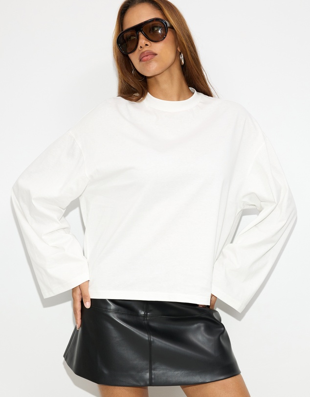 Dazie - Nostalgia Oversized Long Sleeve Tee