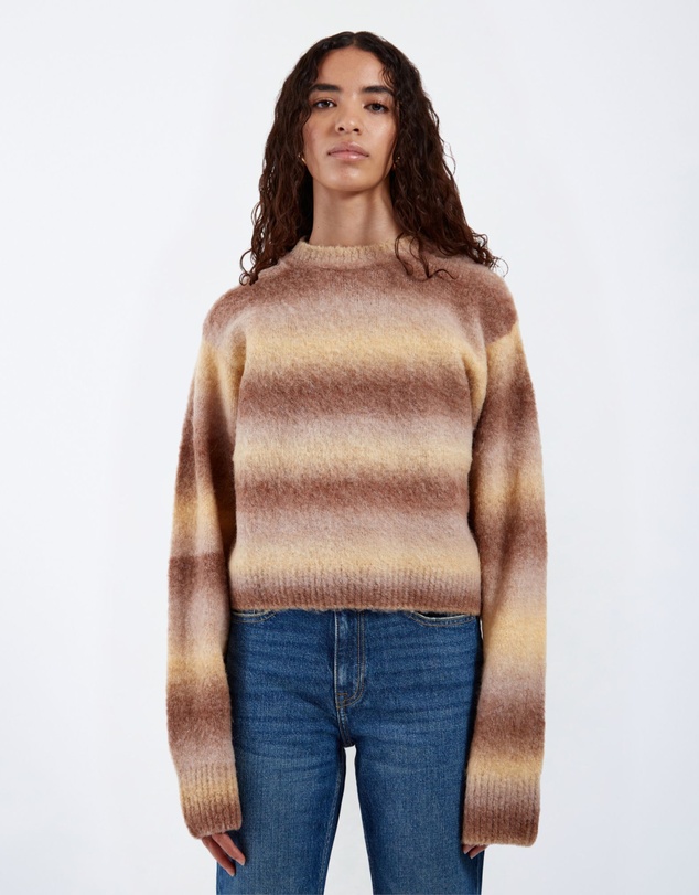 Dr Denim - Moira Sweater Fade Yellow
