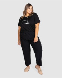 Love Your Wardrobe - LYW & Co Foil Print Tee