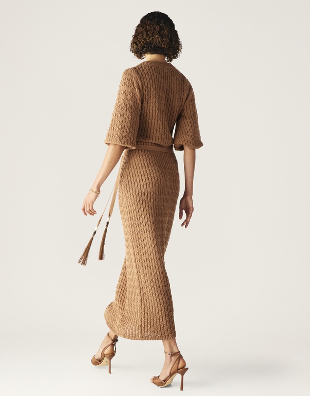 MOS The Label - Furilia Knit Maxi Dress